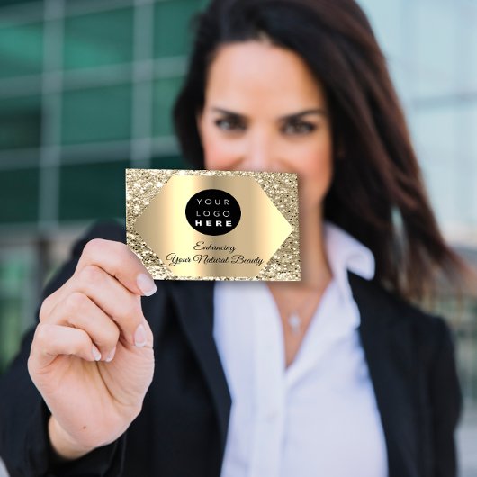 ご購入注文のゴールデンロゴをありがとう 名刺