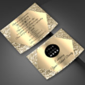 ご購入注文のゴールデンロゴをありがとう 名刺