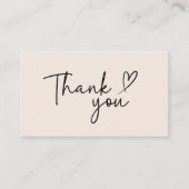 ご購入・ご注文ありがとうございます 名刺 (正面)