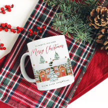 ご近所さんからのクリスマスおめでとう