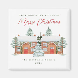 ご近所さんからのクリスマスおめでとう マグネット