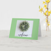 ***ご近所にようこそ*** カード (黄色い花)