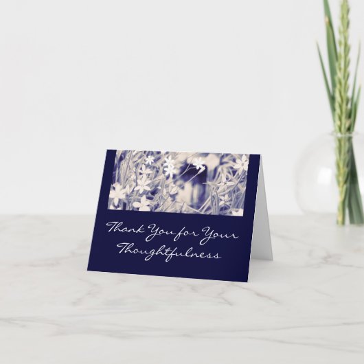 ご配慮いただきありがとうございます 〜 感謝のカード サンキューカード (正面)