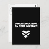 ご離婚おめでとう ポストカード (正面/裏面)