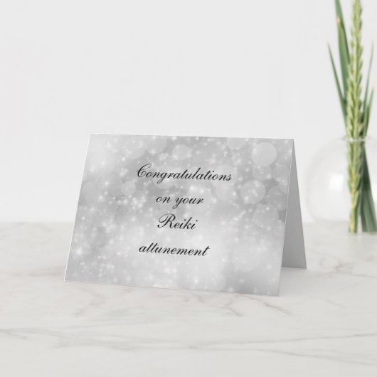 ご霊気おめでとう カード (正面)