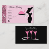 ご馳走が出る 名刺 (正面/裏面)