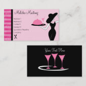 ご馳走が出る 名刺 (正面/裏面)