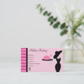 ご馳走が出る 名刺 (スタンド正面)