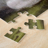 ご馳走の三匹の幸せな子猫 ジグソーパズル (側面)