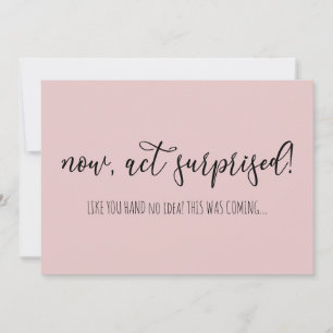 さぁおもしろい驚いた振る舞いすれば私の花嫁になる 招待状