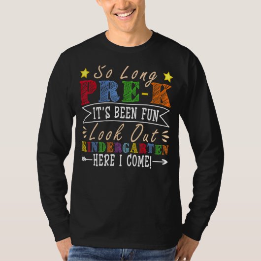 さぁ幼稚園ここ私来新学期B Tシャツ (正面)
