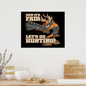 さあフェアだ狩りだ! ポスター (キッチン)