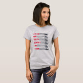 さあベイビー 私の火を点けて Tシャツ (正面フル)