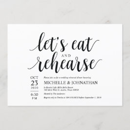 さあリハ食べーしようよ、のディナ結婚ー招待状 招待状