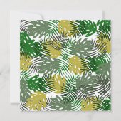 さあ探検誕生日ジャングルサファリ誕生日 招待状 (裏面)