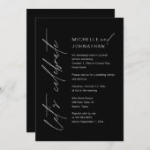 さあ祝よ結婚の駆け落ちパーティー 招待状 (正面/裏面)