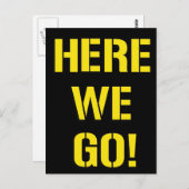 さあ行こう ポストカード (正面/裏面)