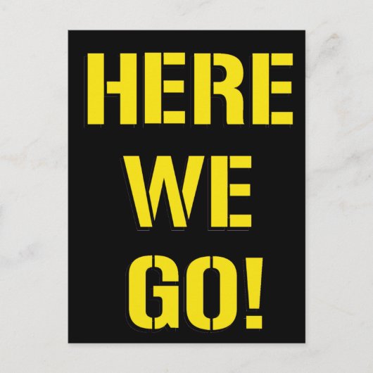 さあ行こう ポストカード (正面)