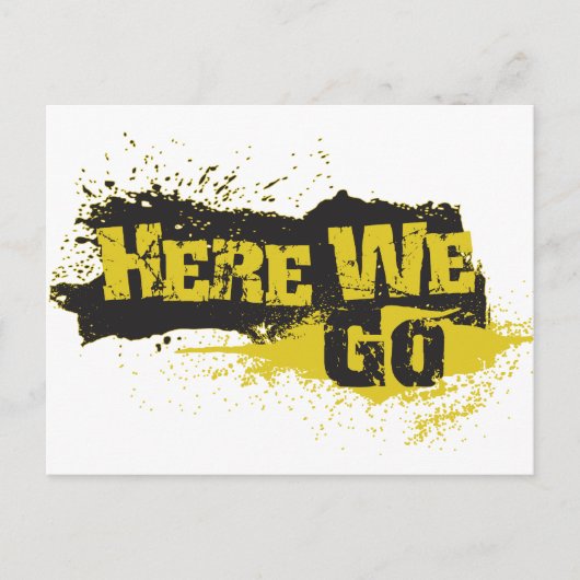 さあ行こう ポストカード (正面)