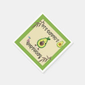 「さあ行こう、祝!誕生日バッシュ» Napkin スタンダードカクテルナプキン (角)