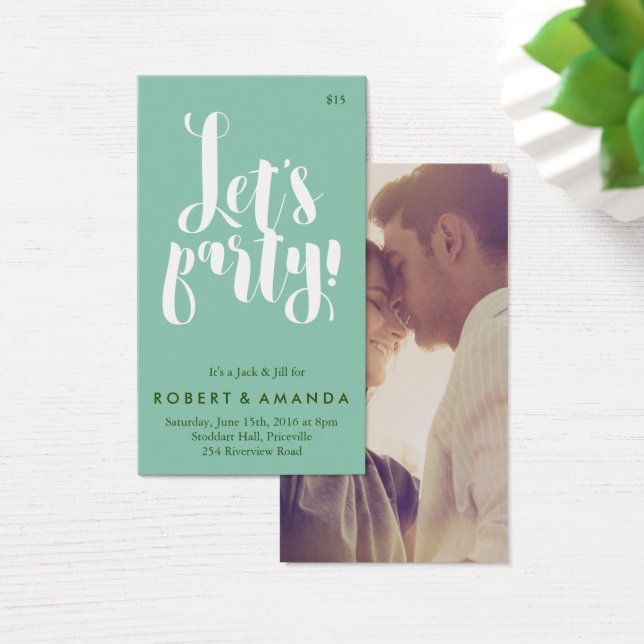 さあ、パーティージャックとジルチケットアクア (デスク)