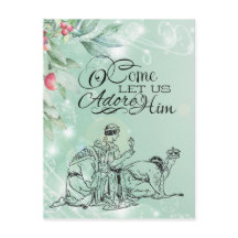 「さあ、来て、彼を崇めよう」三人の賢者 クリスマス