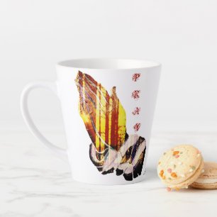 「さあ、祈」 カフェラテマグ