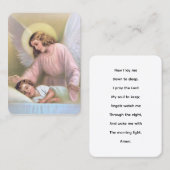 さあ、私は天使を子供と一緒に眠らせようと思った 名刺 (正面/裏面)