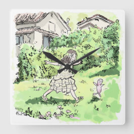 さいいむじ スクエア壁時計