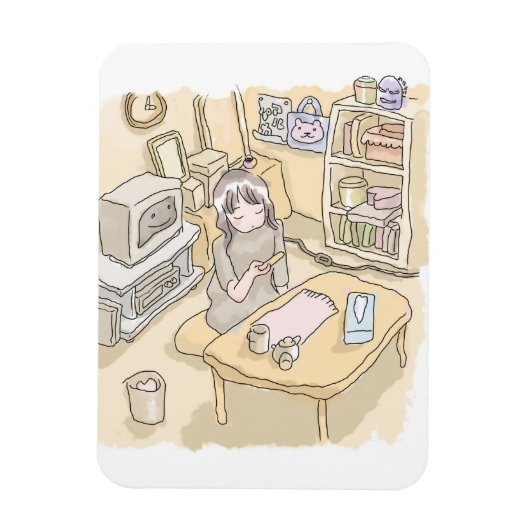 さいくくじ お部屋 マグネット (縦)