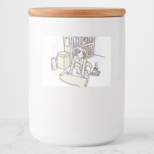 さいくにじ フードラベル (正面)