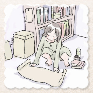 さいくにじ ペーパーコースター