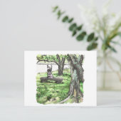 さいににじ ポストカード (スタンド正面)