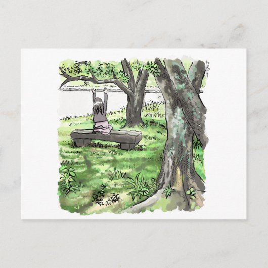 さいににじ ポストカード (正面)