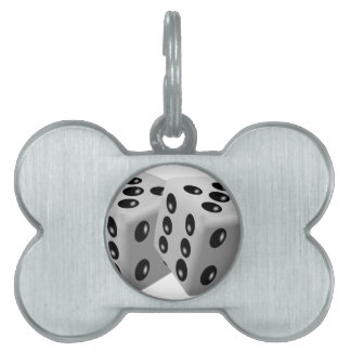 さいの目に切ります ペットネームタグ