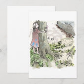 さいれくじ ノートカード (正面/裏面)