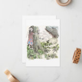 さいれくじ ノートカード (正面/裏面インサイチュ)