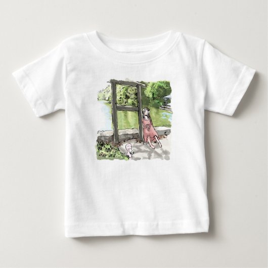 さいれごじ ベビーTシャツ (正面)