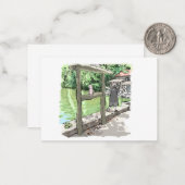 さいれむじ ノートカード (正面/裏面インサイチュ)