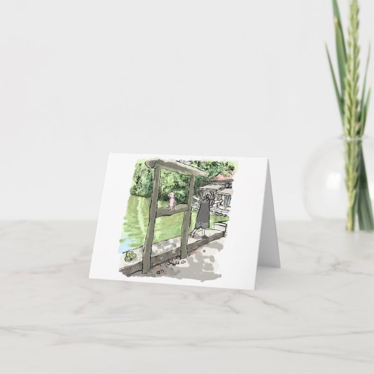 さいれむじ ノートカード (正面)