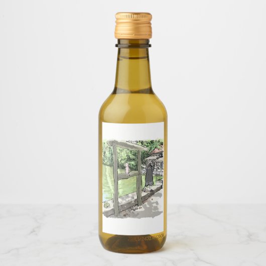 さいれむじ ワインラベル (正面)