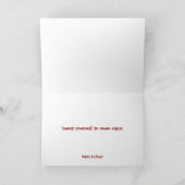 さえずりあなた自身の誕生日 カード (内部)