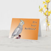 さえずりあなた自身の誕生日 カード (黄色い花)