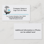 -さえずりがそれあるかいかに名刺! 名刺 (正面/裏面)