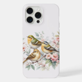 さえずる鳥のセレナーデ iPhone 15 PRO MAXケース