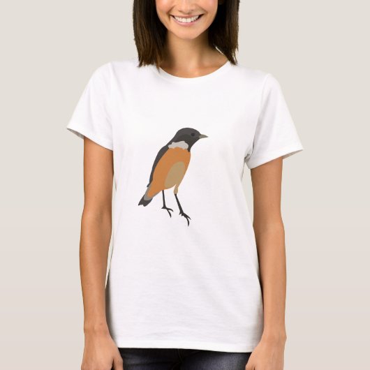 さえずる鳥 Tシャツ (正面)
