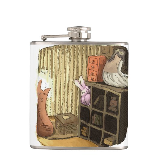 さくいむじ フラスク (正面)