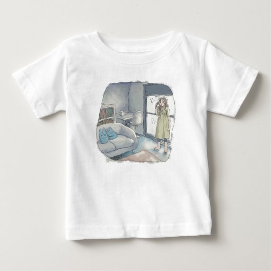 さくさにじ ベビーTシャツ (正面)