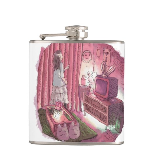 さくさむじ フラスク (正面)