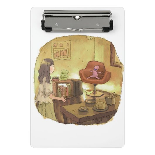 さくさやじ ミニクリップボード (正面)